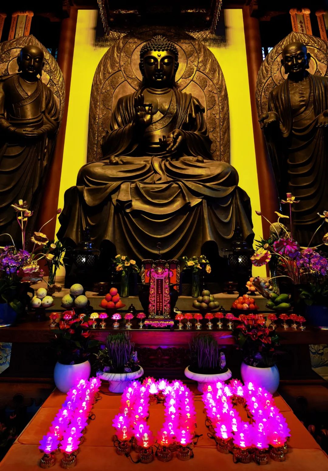 杭州永福寺隆重举行庆祝中国共产党成立一百周年祈福活动