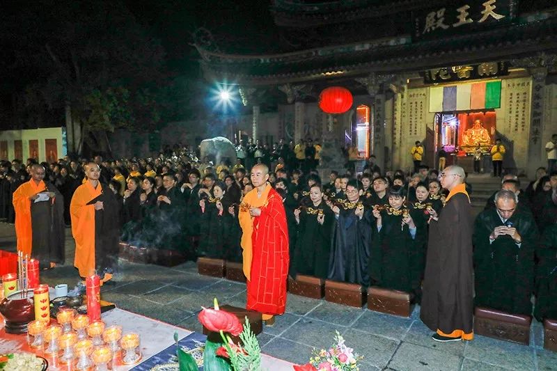 无遮聚善缘 普度利群生 水陆法会正式启坛