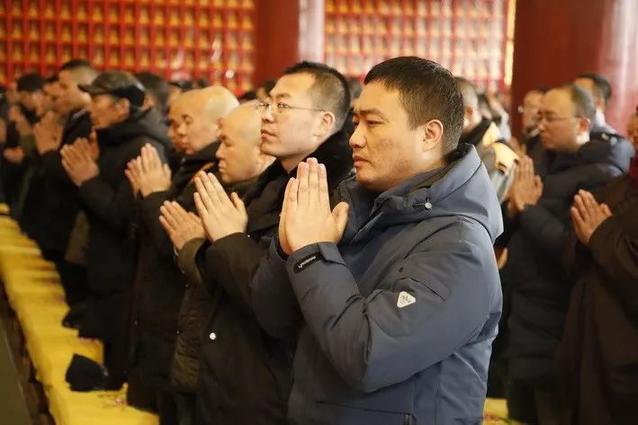 【會賢樓】柏林禅寺隆重举行释迦牟尼佛成道日纪念法会及腊八送粥增福活动
