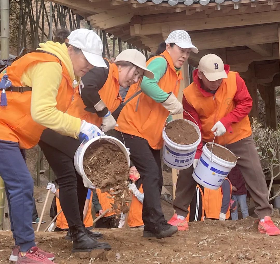 湖北法藏寺举办植树环保活动 共建绿色生态东方山