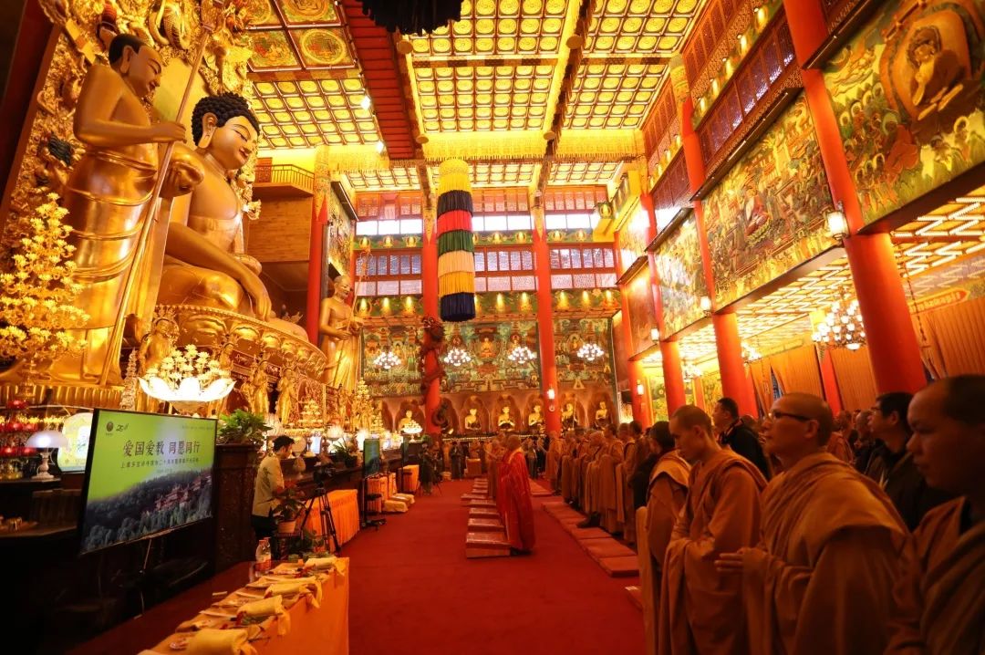 浙江上虞多宝讲寺建寺二十周年庆典暨佛像开光活动隆重举行