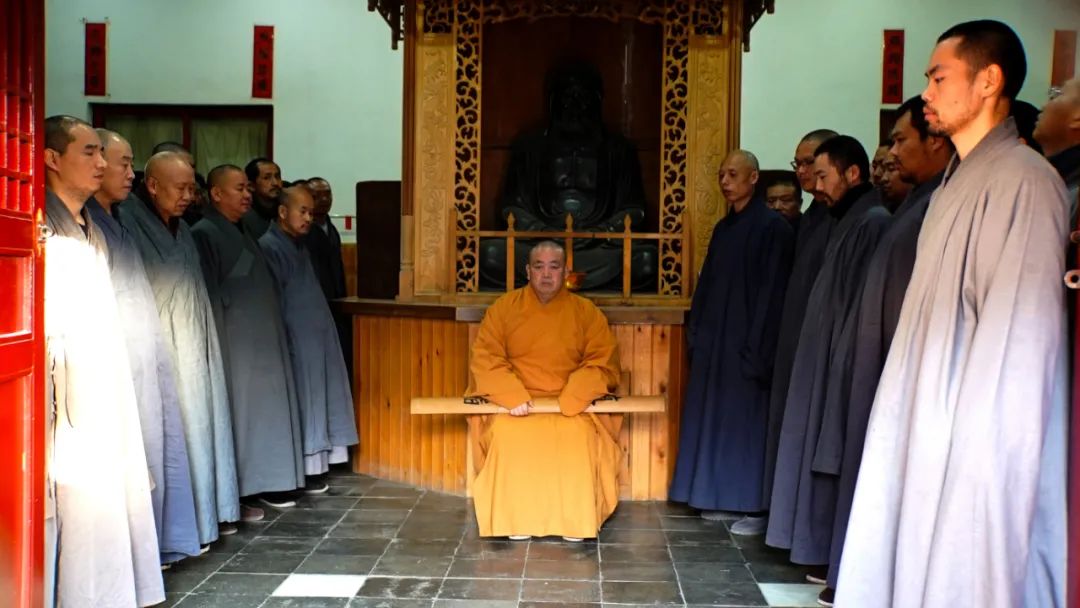 禅堂即是选佛场  走进少林寺“精进禅七”的最后一天