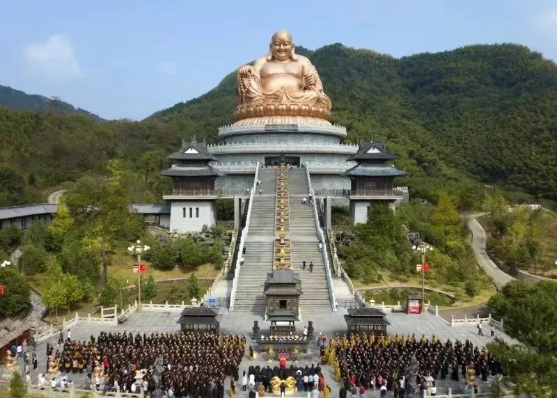 弥勒香会 | 浙江奉化雪窦山己亥年“九月九 慈孝会 朝弥勒 增福寿”祈福活动圆满