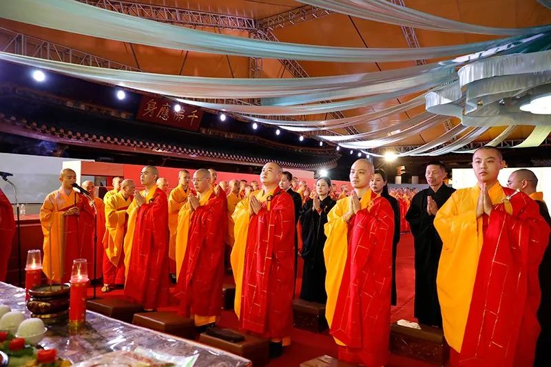 己亥年南普陀寺无遮水陆法会施放五大士圆满焰口