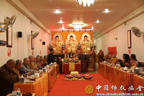 点亮心灯 祈愿和平 ——第二届中美加佛教论坛在美国纽约联合国总部举行