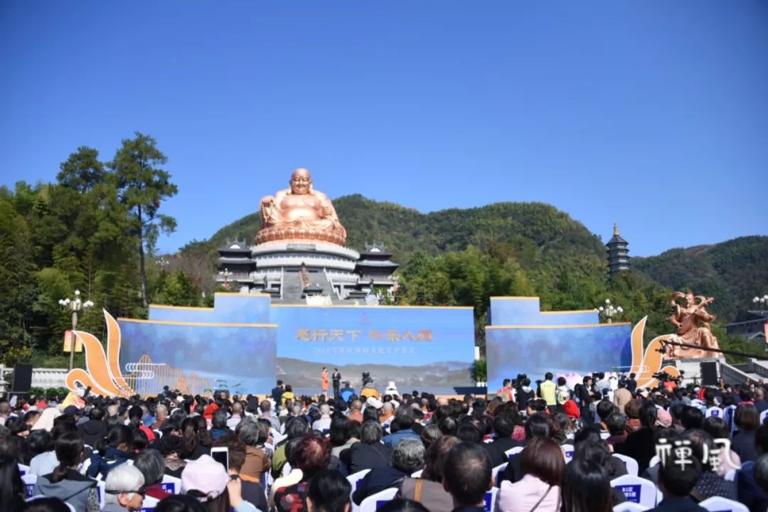 名山建设绽芳华:2019雪窦山弥勒文化节盛大开幕