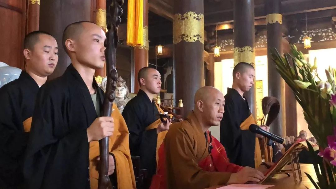【传戒专题】雪窦山资圣禅寺三坛大戒法会 第四日：编班习仪 习忏摩