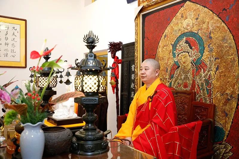 南普陀寺隆重举行己亥年无遮水陆法会熏坛洒净仪式