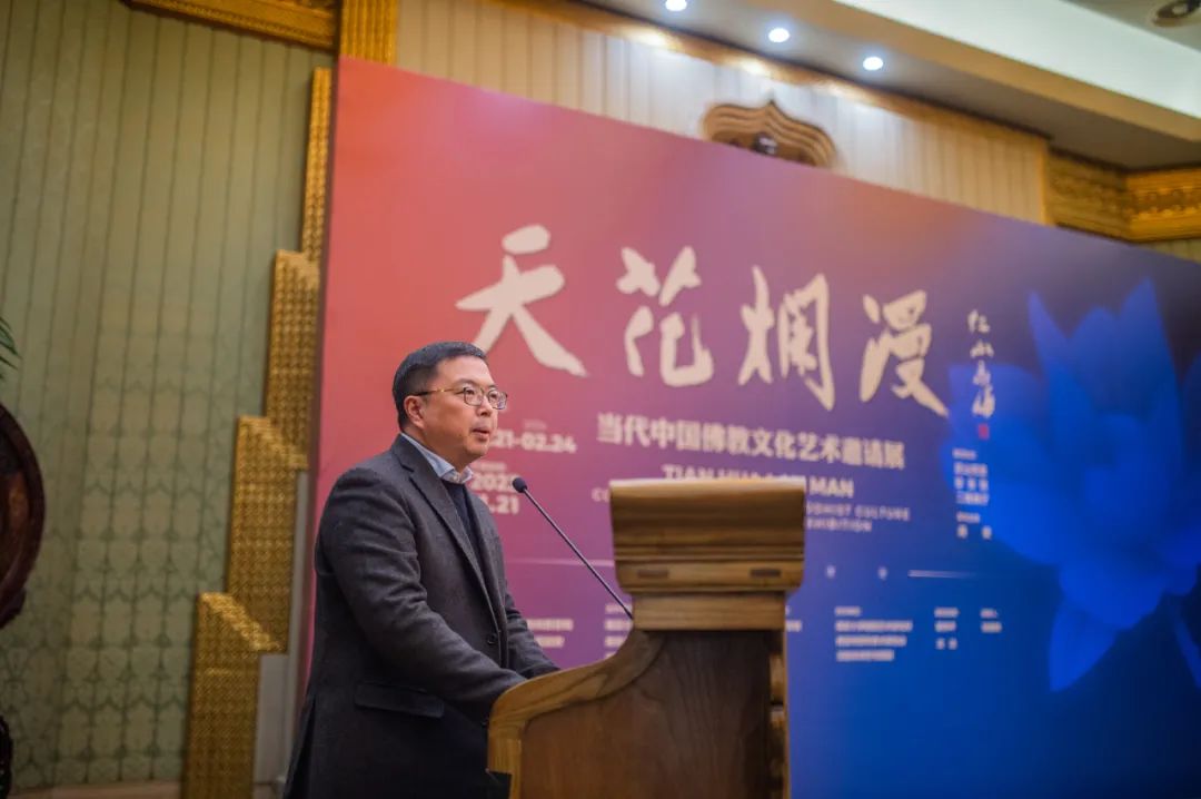 “天花烂漫——当代中国佛教文化艺术邀请展”在灵山博物馆盛大开幕