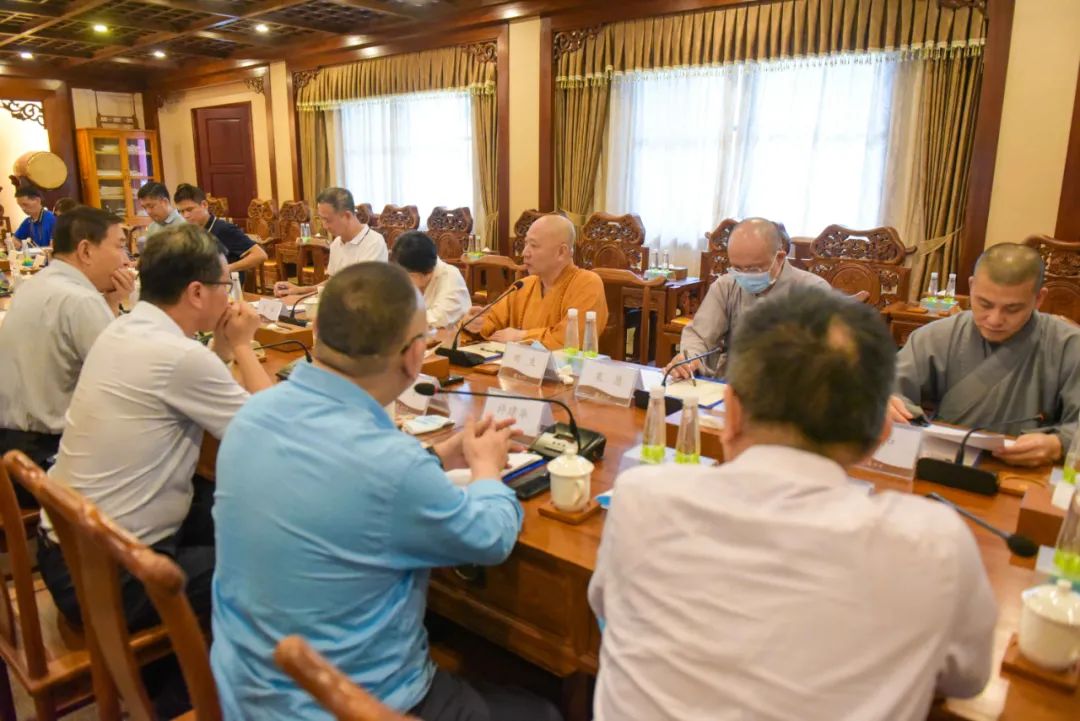 广东省政协副主席马光瑜一行莅临珠海普陀寺调研