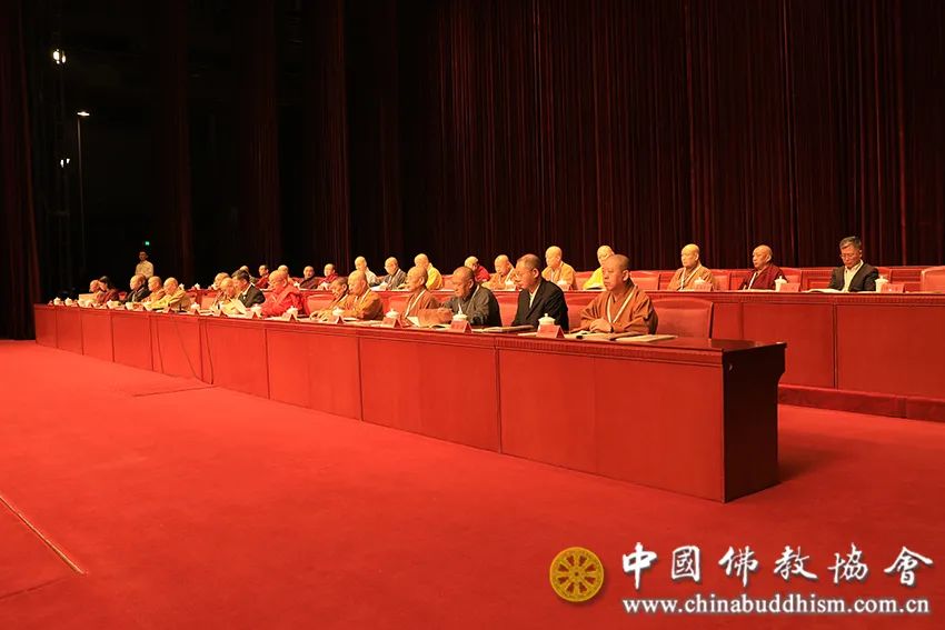 中国佛教协会第十届理事会第二次会议在北京召开
