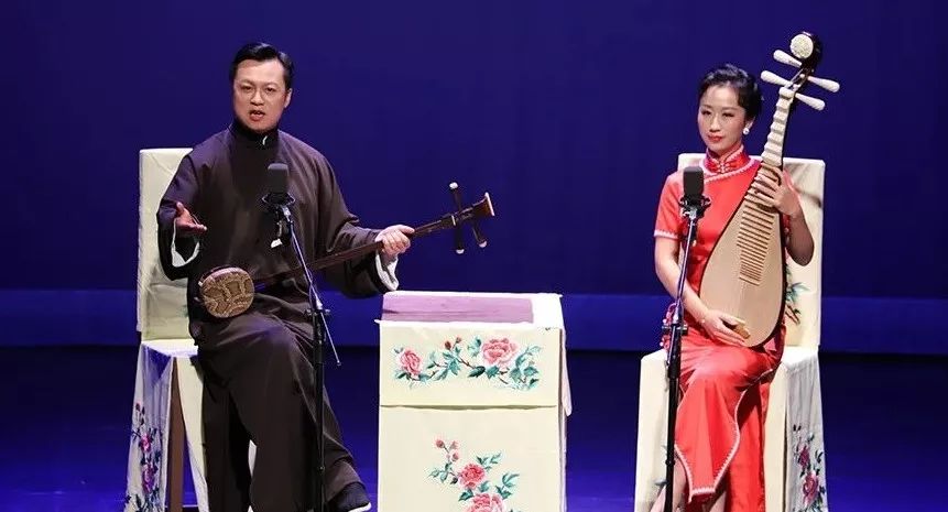 苏州评弹在佛光山佛陀纪念馆演出 展演江南说书魅力