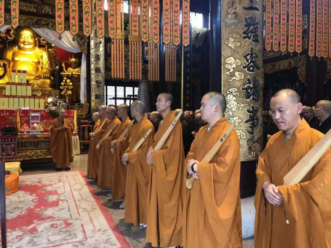 【传戒专题】雪窦山资圣禅寺三坛大戒法会 第五日：教过斋堂、进出堂规矩、礼佛忏悔
