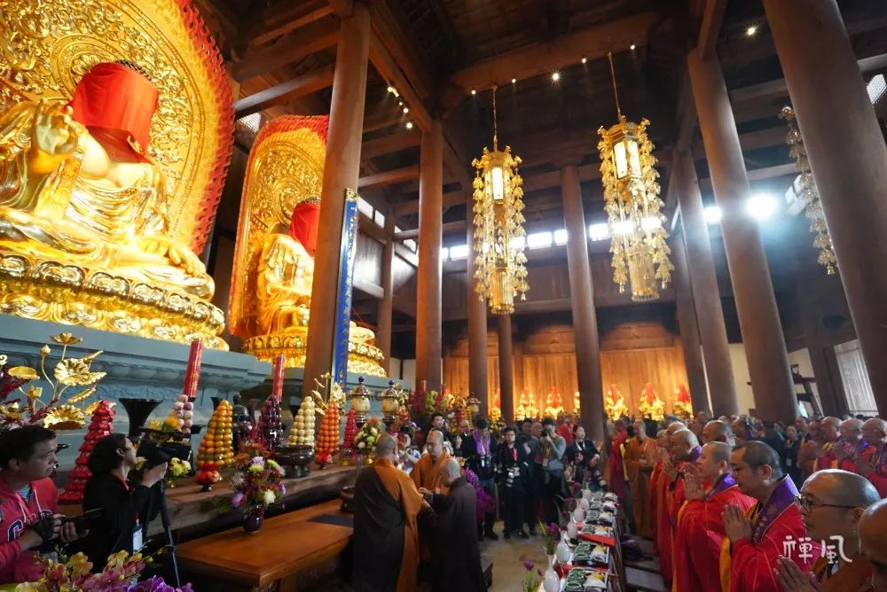 祖庭重光!福清黄檗山万福寺迎新方丈 同期召开国际黄檗禅论坛