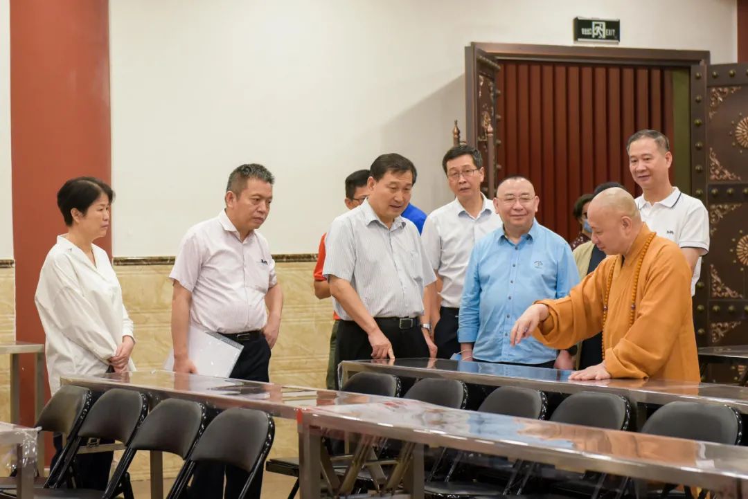 普陀快讯 | 广东省政协副主席马光瑜一行莅临普陀寺调研