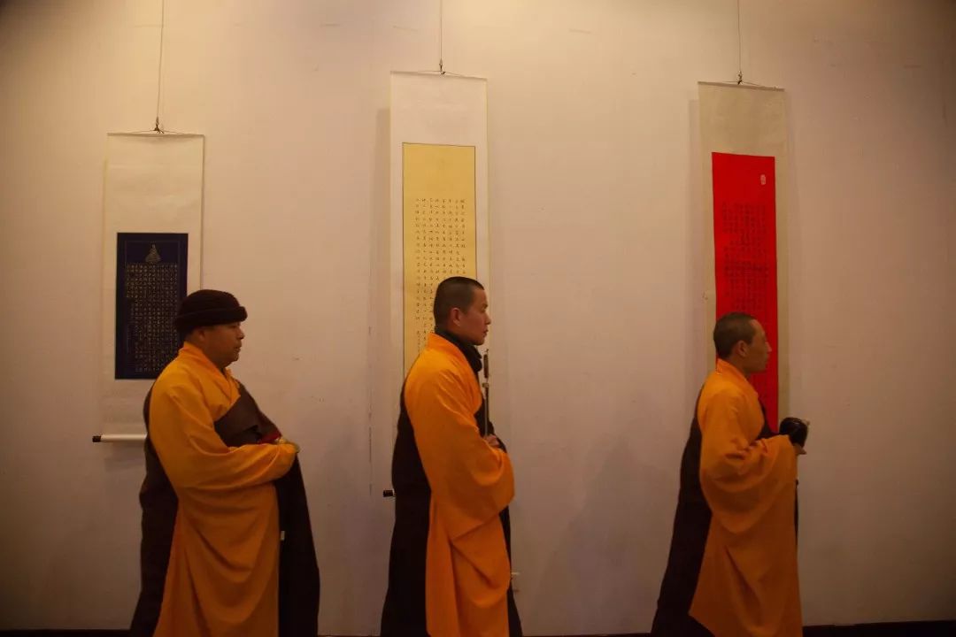 白马寺释源美术馆举办“妙笔禅心——洛阳经生团抄经展”