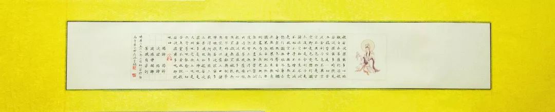白马寺释源美术馆举办“妙笔禅心——洛阳经生团抄经展”