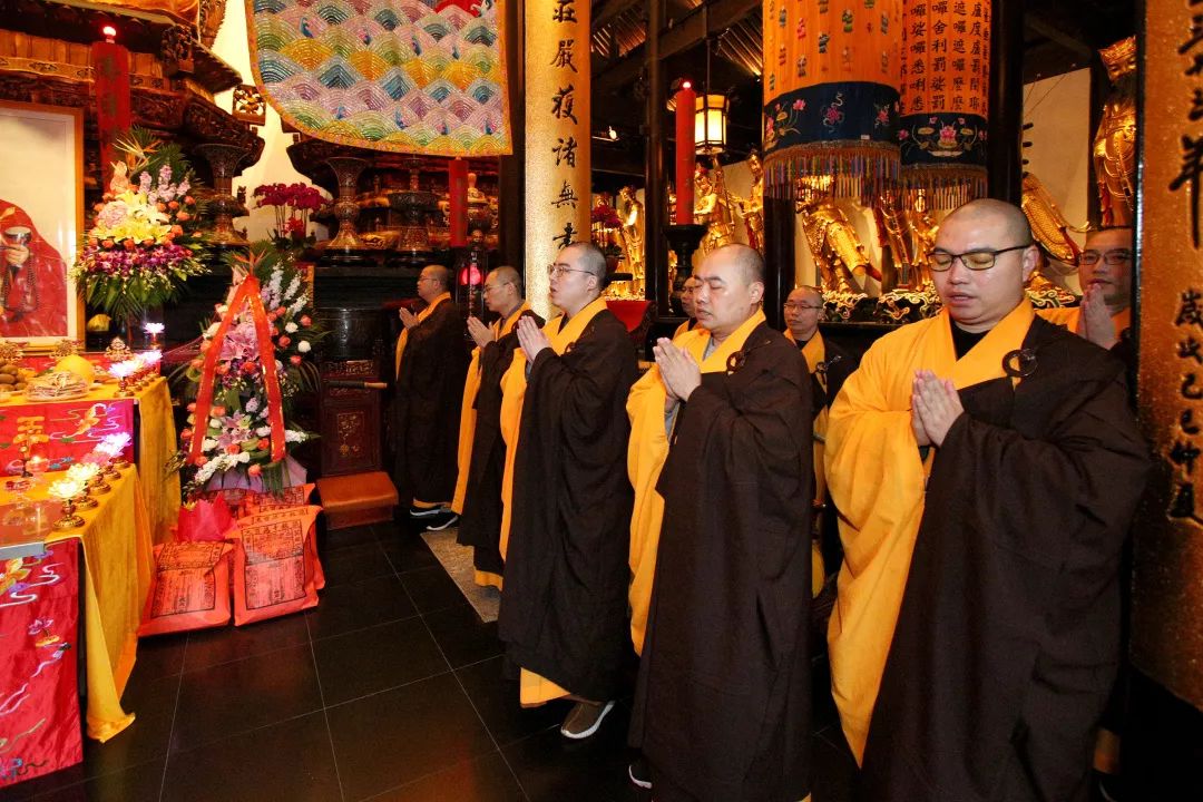 真心常驻，禅念永续，上海玉佛禅寺举行真禅长老圆寂二十四周年纪念法会