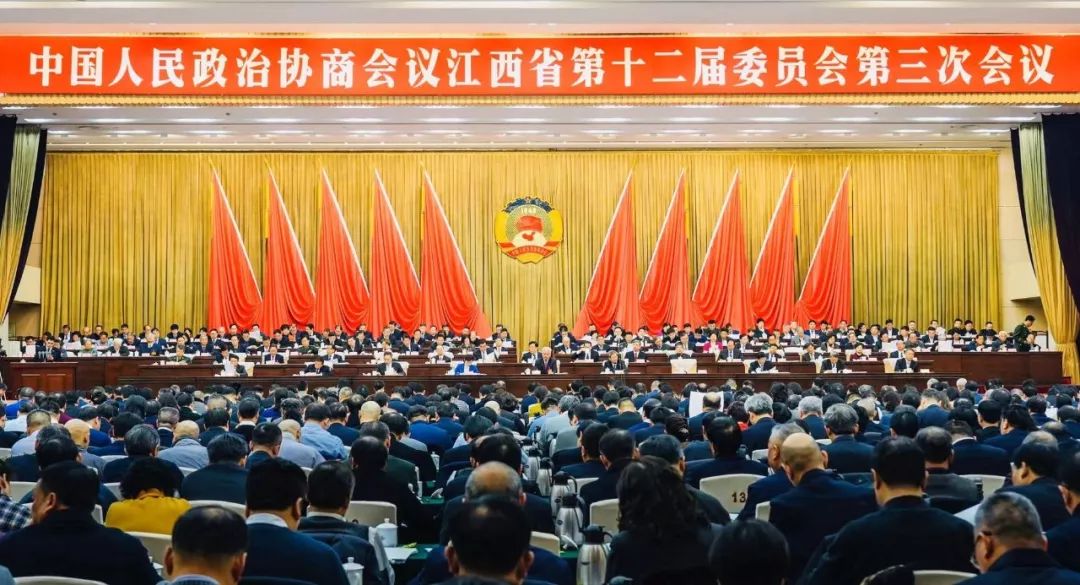 江西省政协十二届三次会议开幕 纯一法师发言：推进佛教中国化