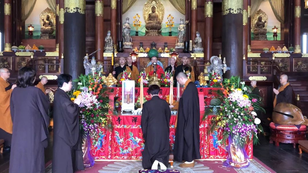【传戒专题】雪窦山资圣禅寺三坛大戒法会 第五日:教过斋堂、进出堂规矩、礼佛忏悔